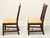 KNOB CREEK Mahogany Chippendale Dining Side Chairs - Pair B