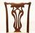 KNOB CREEK Mahogany Chippendale Dining Side Chairs - Pair B