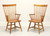 POMPASOONUC MILLS Mason Solid Cherry Dining Armchairs - Pair