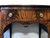 SOLD OUT - Vintage Flame Mahogany Serpentine Sideboard with Backsplash, Spade Feet