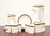 SOLD - CUSINS Porcelain Triangular Coffee & Desert Set - Service for Five