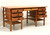 SOLD - JOHN KELLY Black Cherry & Black Walnut Secretary Desk J1 Series J-22A