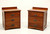 SOLD - MICHEAL'S MISSION by MILLER Cherry Arts & Crafts Nightstands - Pair