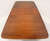 SOLD - LUBKE Germany Mahogany Mid 20th Century Modern Dining Table