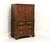 HEKMAN Inlaid Yew Wood Entertainment Cabinet Chest