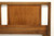 AMERICAN OF MARTINSVILLE Mid 20th Century Modern Walnut Queen Size Headboard