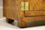 SOLD - HENREDON Artefacts Knotty Oak Campaign Style Console Cabinet - A