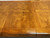 SOLD - HENREDON Artefacts Knotty Oak Rectangular Campaign Style Dining Table