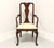 SOLD - HICKORY CHAIR Solid Mahogany Queen Anne Style Dining Armchair