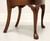 SOLD -  HICKORY CHAIR Mahogany Queen Anne Dining Side Chairs - Pair C