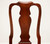 HICKORY CHAIR Mahogany Queen Anne Dining Side Chairs - Pair B