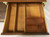 SOLD - HENREDON Mid 20th Century Walnut Campaign Style Bachelor Chest