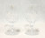 SOLD - WATERFORD Crystal Ireland 6.5" Lismore Irish Coffee Mugs - Pair B