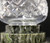 WATERFORD Crystal Ireland 5" Ferndale Hurricane Lamp with Connemara Marble