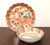 SOLD- ARITA IMARI Peacock China 12" Chop Plate & 10" Vegetable Bowl