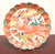 SOLD- ARITA IMARI Peacock China 12" Chop Plate & 10" Vegetable Bowl