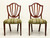 SOLD -  BAKER Historic Charleston Mahogany Hepplewhite Dining Side Chairs - Pair B