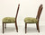 SOLD -  BAKER Historic Charleston Mahogany Hepplewhite Dining Side Chairs - Pair B