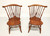 SOLD - PENNSYLVANIA HOUSE Solid Cherry Windsor Dining Side Chairs - Pair A