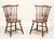 SOLD - PENNSYLVANIA HOUSE Solid Cherry Windsor Dining Side Chairs - Pair A