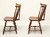 SOLD - PENNSYLVANIA HOUSE Solid Cherry Windsor Dining Side Chairs - Pair B