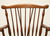 SOLD - PENNSYLVANIA HOUSE Solid Cherry Windsor Dining Armchairs - Pair
