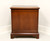 SOLD - LINK-TAYLOR Heirloom Planters Solid Mahogany Chippendale Bedside Chest - D