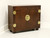 SOLD - HENREDON Mahogany Japanese Tansu Campaign Style Console Cabinet