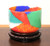SOLD - AV MAZZEGA Murano Glass Centerpiece Bowl on Stand