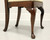 SOLD - STATTON Old Towne Cherry Queen Anne Dining Side Chairs - Pair B