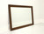 CRAFTIQUE Old Wood Solid Mahogany Rectangular Dresser / Wall Mirror