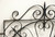 SOLD - Antique Wrought Iron Art Deco Garden Gates - Pair