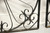 SOLD - Antique Wrought Iron Art Deco Garden Gates - Pair