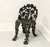 SOLD  - Antique Victorian Cast Iron Grape Leaf Garden Settee, Chairs, Table - 4 Piece Set