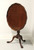 SOLD - HICKORY CHAIR Mahogany Chippendale Tilt-Top Pie Crust Table