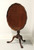 HICKORY CHAIR Mahogany Chippendale Tilt-Top Pie Crust Table