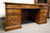 SOLD - COUNCILL Banded Burl Walnut Traditional Executive Desk