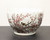 Hand Painted Chinese Birds & Cherry Blossoms Sawtooth Porcelain Bowl