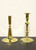 SOLD - Virginia Metalcrafters Brass Candlesticks Collection - Lot of 10