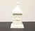 Italian Ceramic White Pagoda Lidded Biscuit Jar