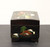 SOLD - Japanese Hand Painted Black Lacquer Jewelry Box