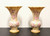 BECKWITH CHINA Hand Painted Porcelain Vases - Pair