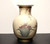 SOLD - ANDREA BY SADEK Hand Painted Chinoiserie Ceramic Vase