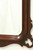 LEXINGTON Distressed Mahogany Chippendale Style Beveled Wall Mirror