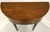 SOLD - BAKER Inlaid Mahogany Hepplewhite Demilune Console Table / Server - A