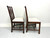 SOLD -  HENKEL HARRIS 101S 29 Mahogany Chippendale Dining Side Chairs - Pair B