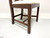 SOLD  -  HENKEL HARRIS 101S 29 Mahogany Chippendale Dining Side Chairs - Pair A