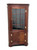 SOLD -  HENKEL HARRIS 1114HL 29 Solid Mahogany Twelve-Pane Lighted Fairfax Corner Cabinet