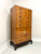 SOLD - Michael Taylor for HENREDON Mahogany Asian Inspired Tall Chest of Drawers