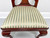 SOLD -  HENKEL HARRIS 105S 24 Solid Wild Black Cherry Queen Anne Dining Side Chairs - Pair A